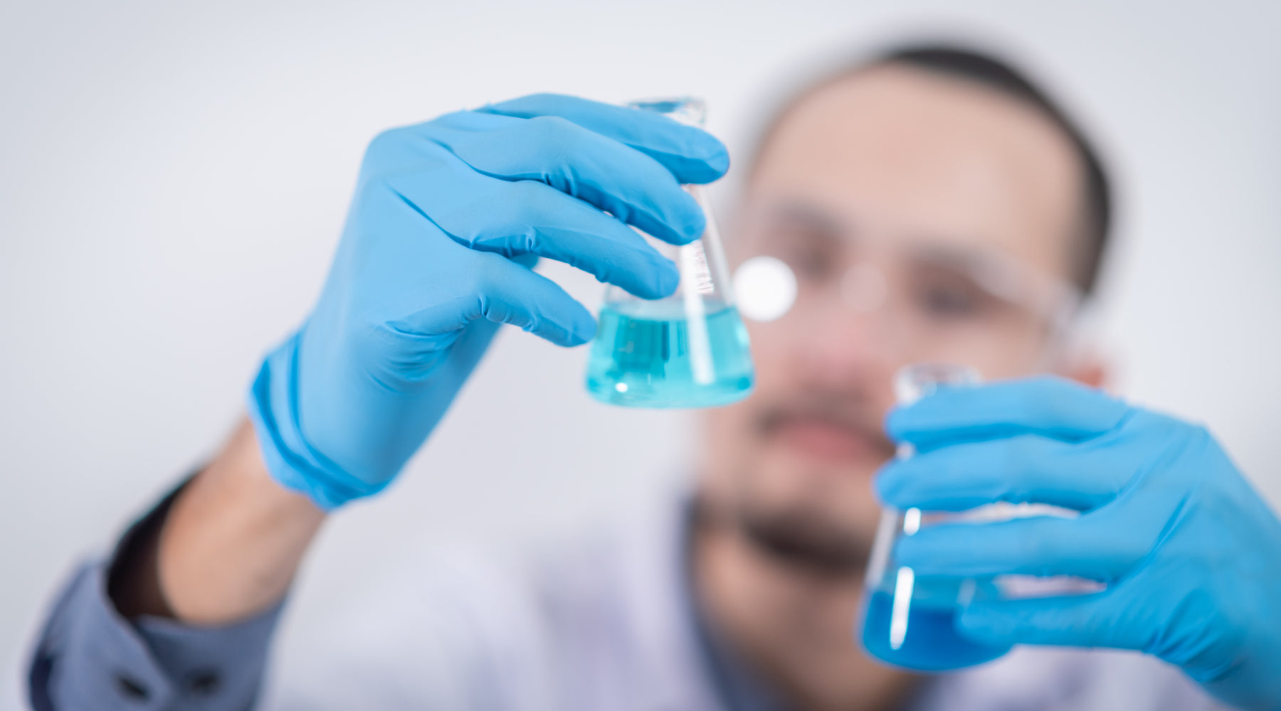 Man doing science