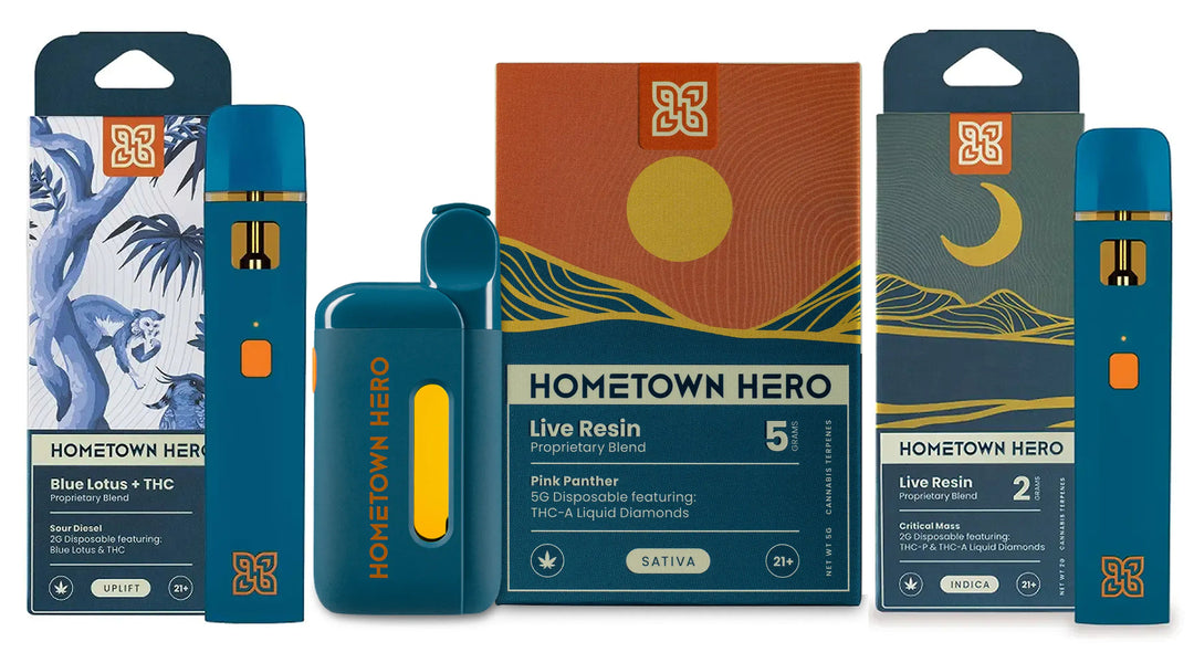 How To Use Your Hometown Hero THC Disposable Vape