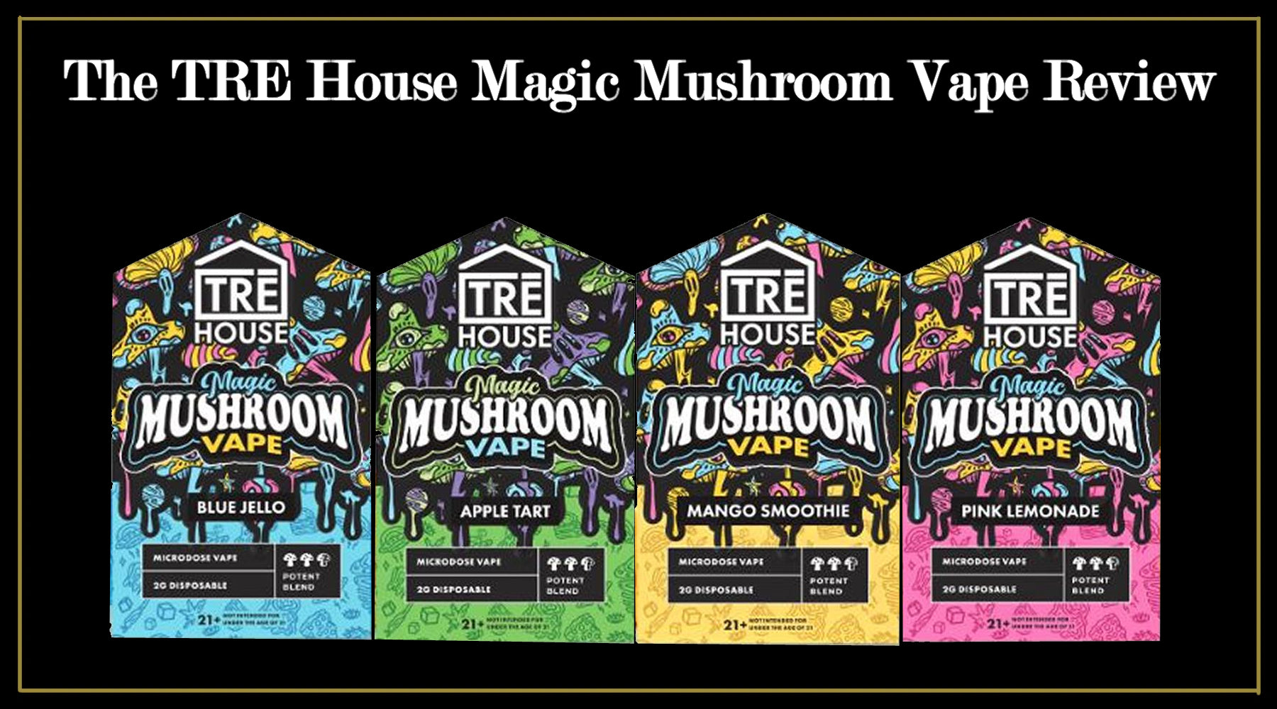 TRE House Mushroom Vape Review