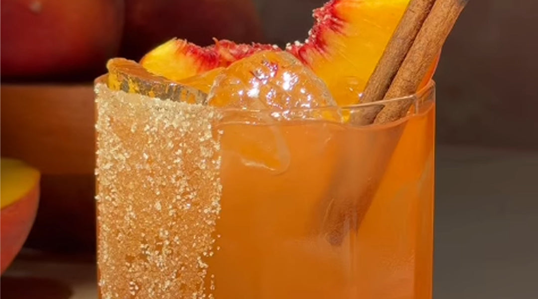 A Perfect Transitional Cocktail: The Nowadays Spiced Peach Margarita