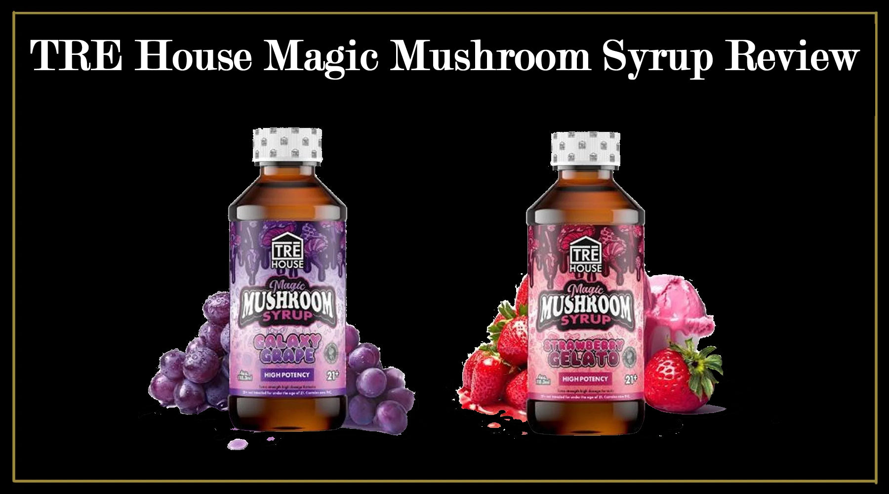 TRE House Magic Mushroom Syrup Review
