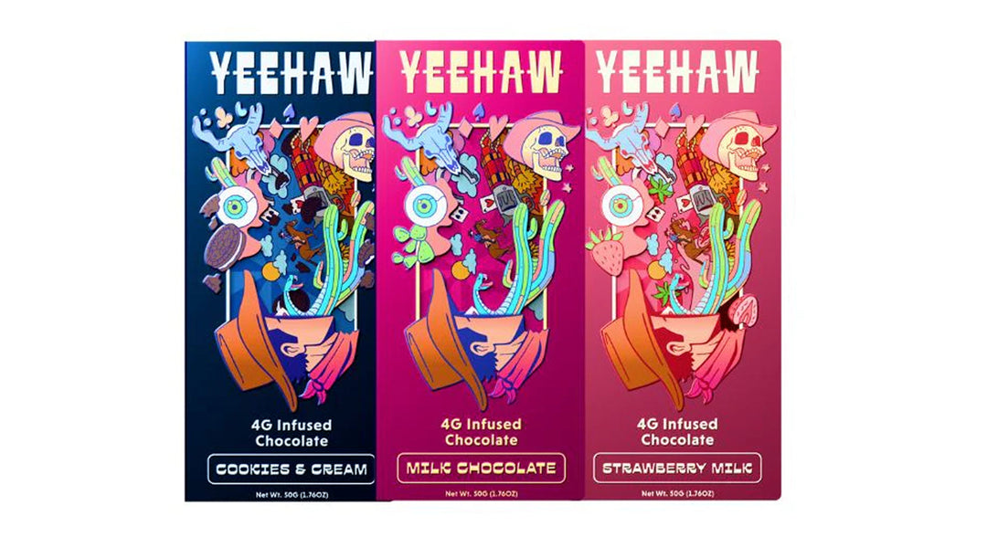 Ethereal Gold Dispensary Review of the Yeehaw Mushroom Chocolate Bar