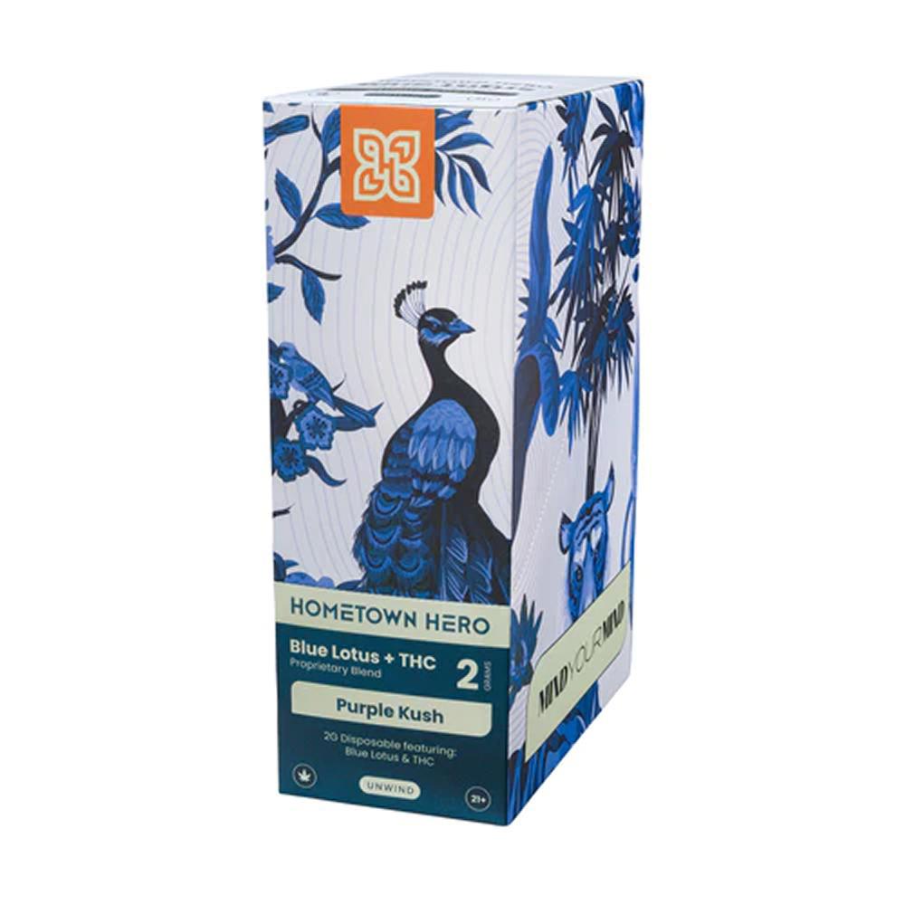 Hometown Hero Blue Lotus Vapes - Ethereal Gold Dispensary