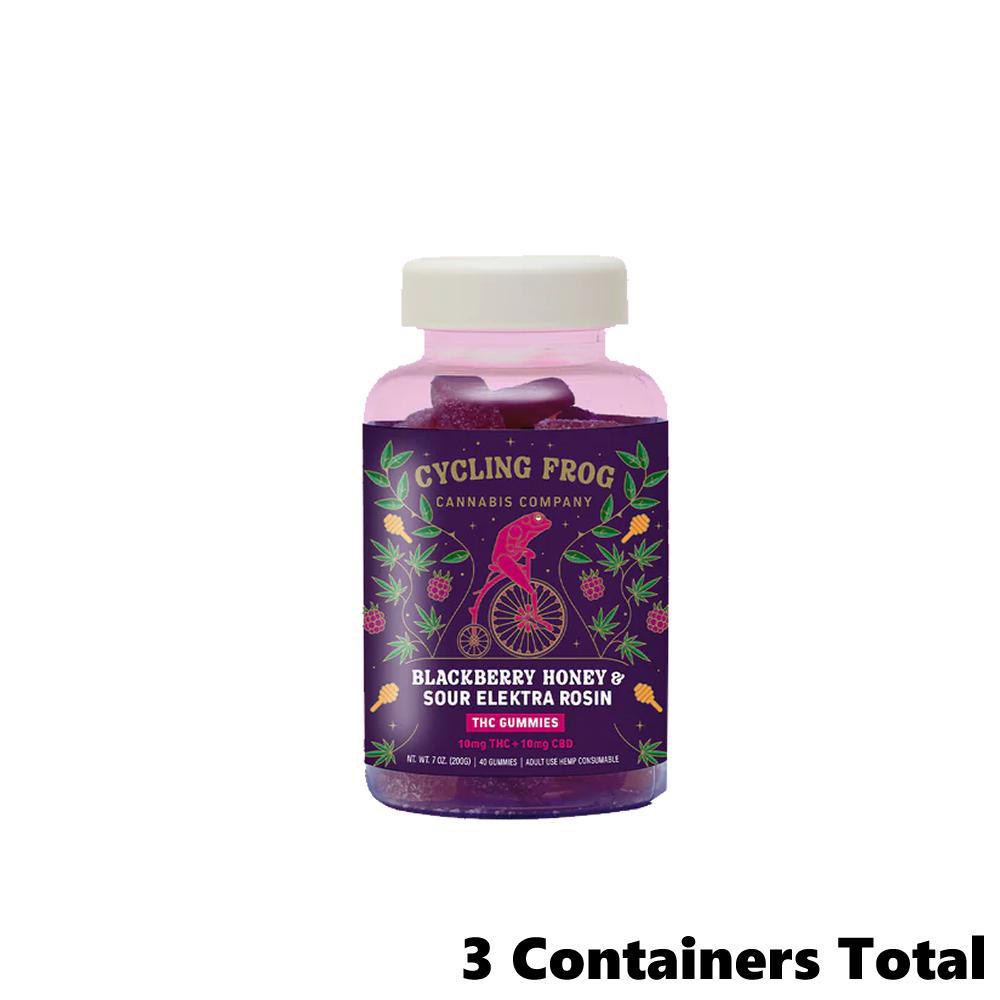 Cycling Frog Blackberry Honey Rosin Gummies
