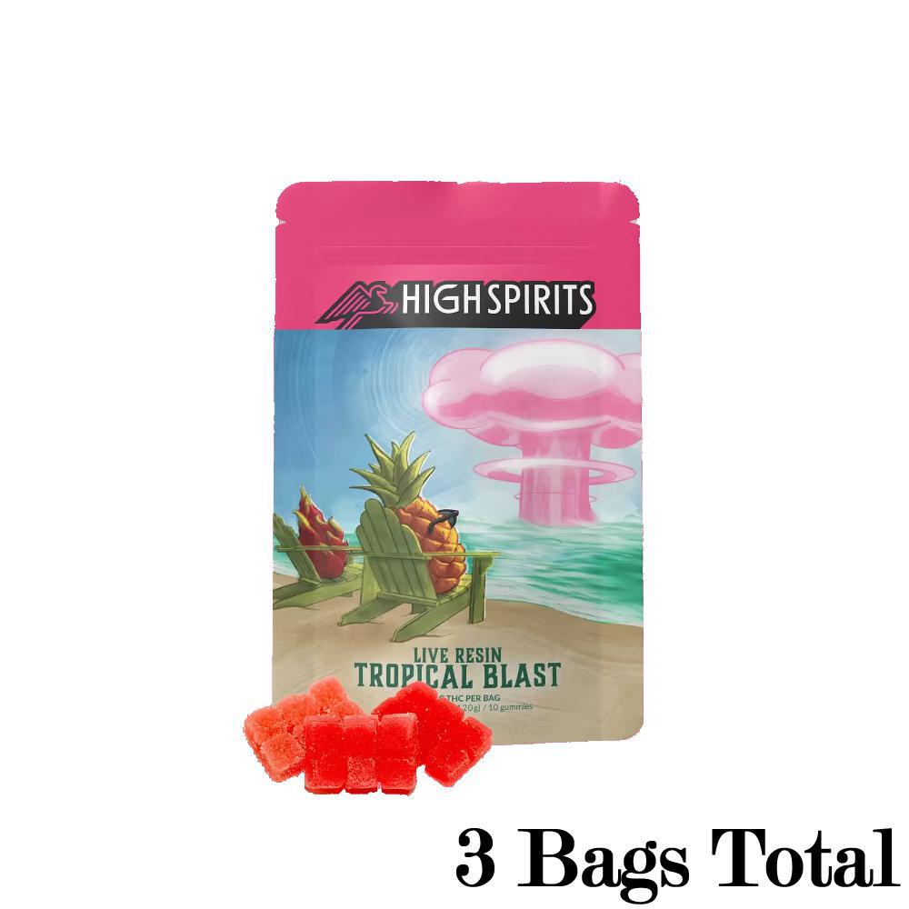 High Spirits Live Resin Gummies