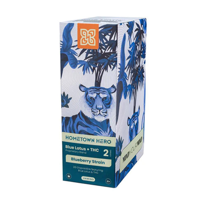 Hometown Hero Blue Lotus Vapes - Ethereal Gold Dispensary