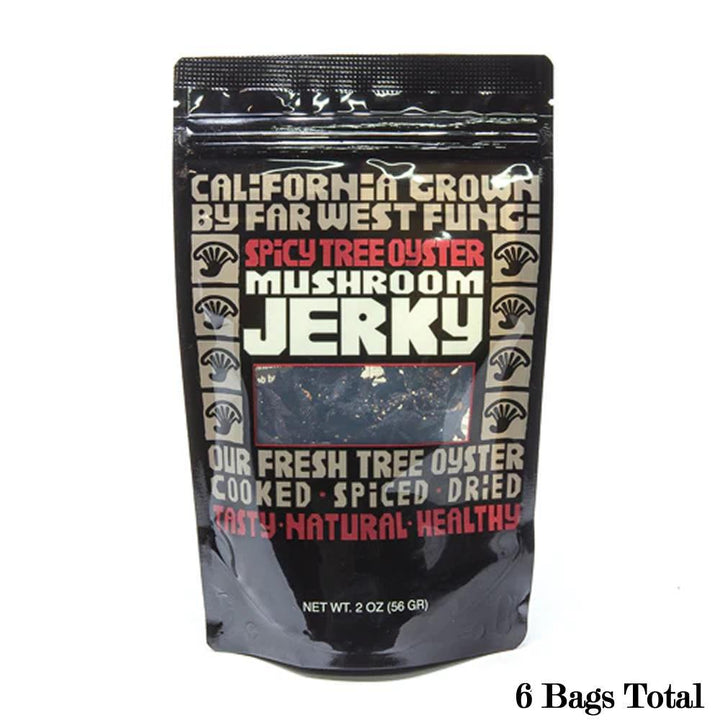 Far West Fungi Spicy Tree Oyster Jerky