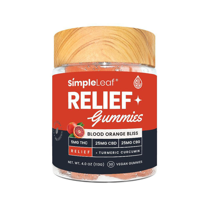 Simple Leaf Relief Gummies