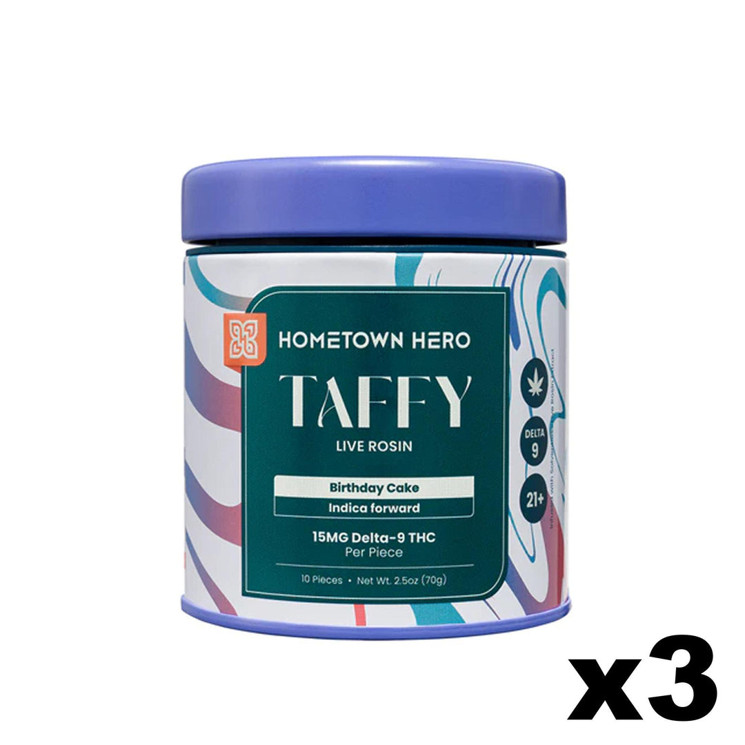 Hometown Hero Live Rosin Delta-9 Taffy - Ethereal Gold Dispensary