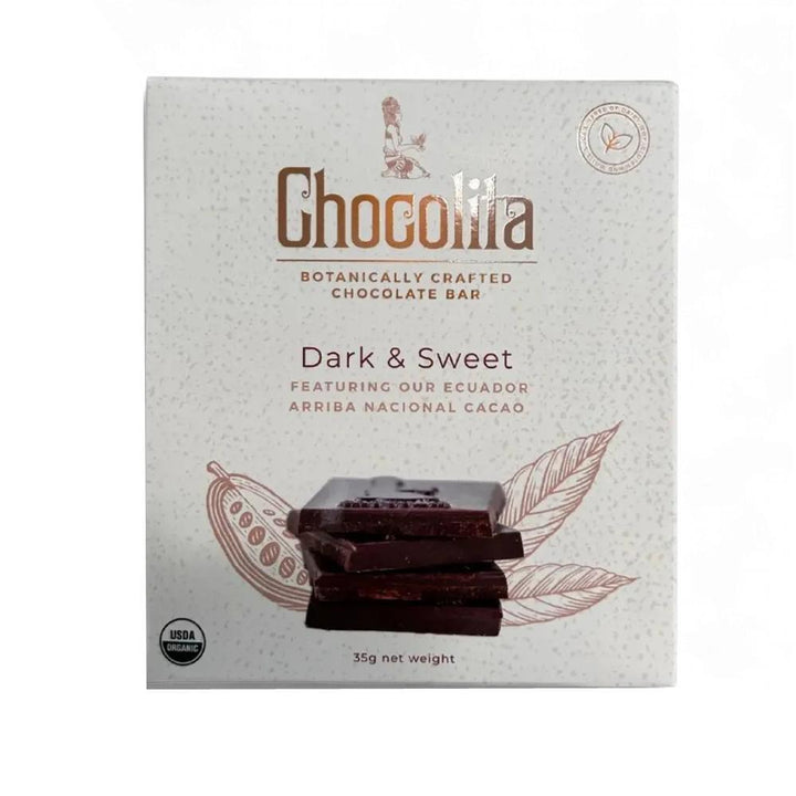 Chocolita Divinity – 100% Cacao Raw Dark Chocolate Bar