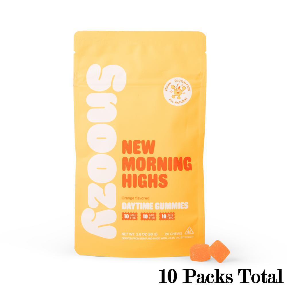 Snoozy New Morning Highs Gummies