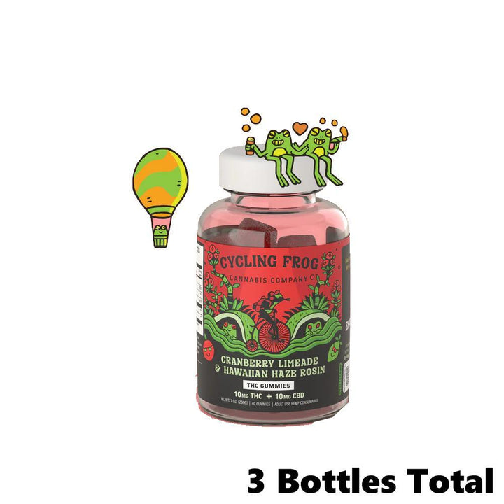 Cycling Frog Live Rosin Limeade Gummies (Seasonal Availability)