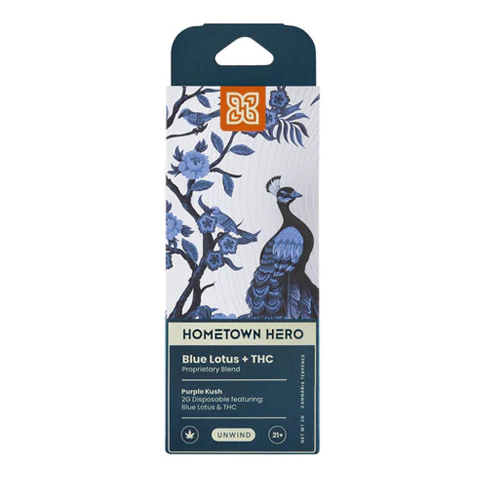 Hometown Hero Blue Lotus Vapes - Ethereal Gold Dispensary