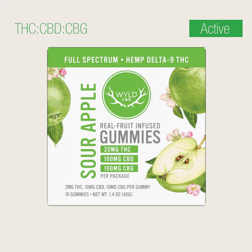 Wyld Low Dose THC : CBG Gummies