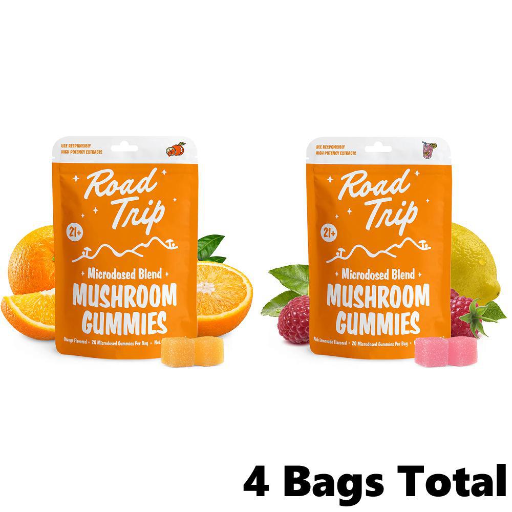 Road Trip Microdosed Blend Mushroom Gummies