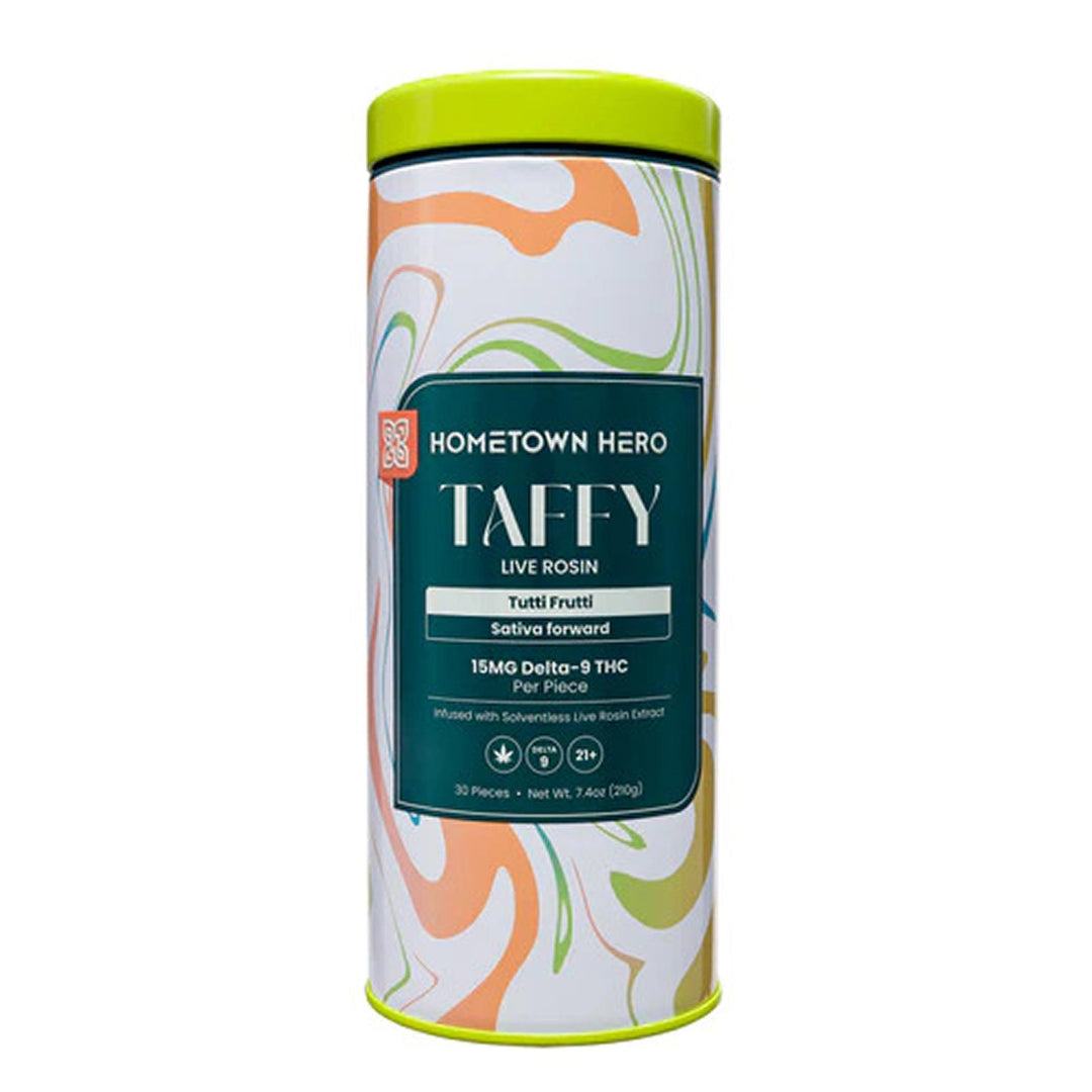 Hometown Hero Live Rosin Delta-9 Taffy - Ethereal Gold Dispensary