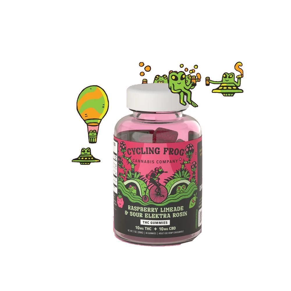 Cycling Frog Live Rosin Limeade Gummies (Seasonal Availability)