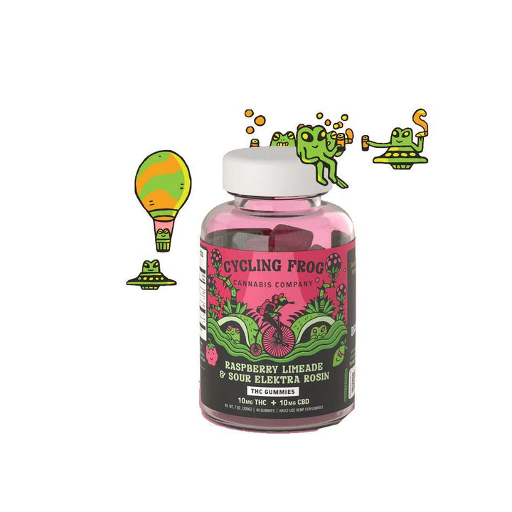 Cycling Frog Live Rosin Limeade Gummies (Seasonal Availability)