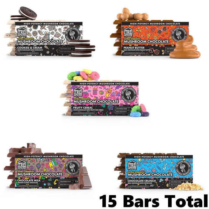 TRE House Magic Mushroom Chocolate Bar