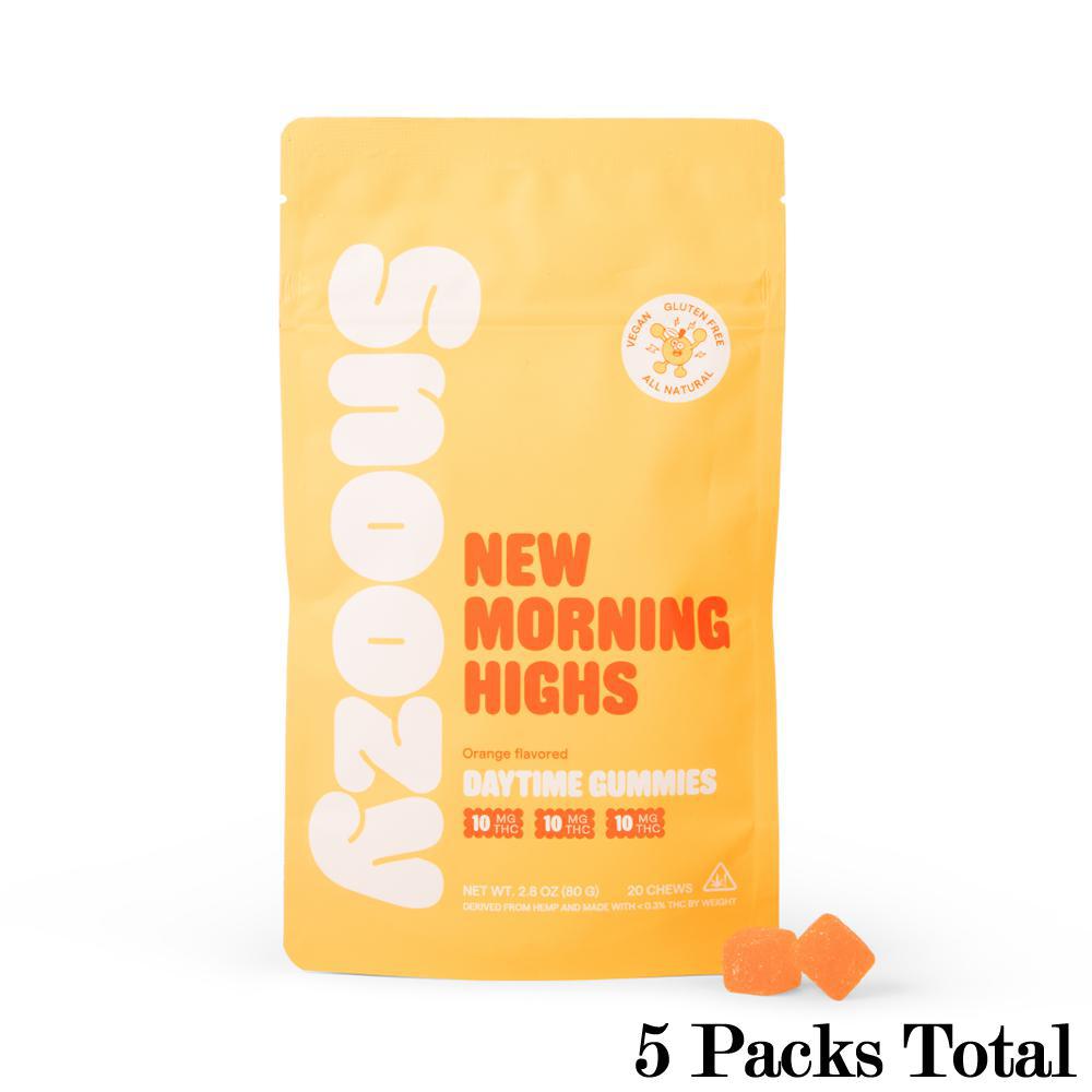 Snoozy New Morning Highs Gummies