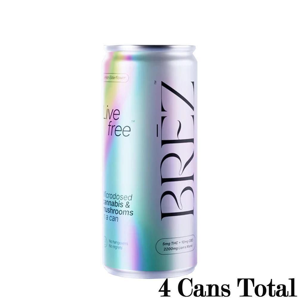 BRĒZ 5mg THC & Functional Mushroom Drinks