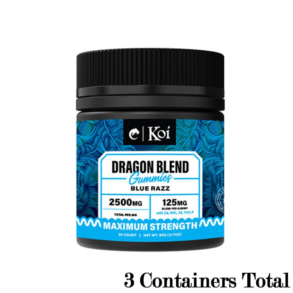 Koi Dragon Blend Gummies - Ethereal Gold Dispensary