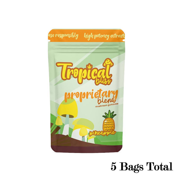 Tropical Bliss Proprietary Blend Mushroom Gummies