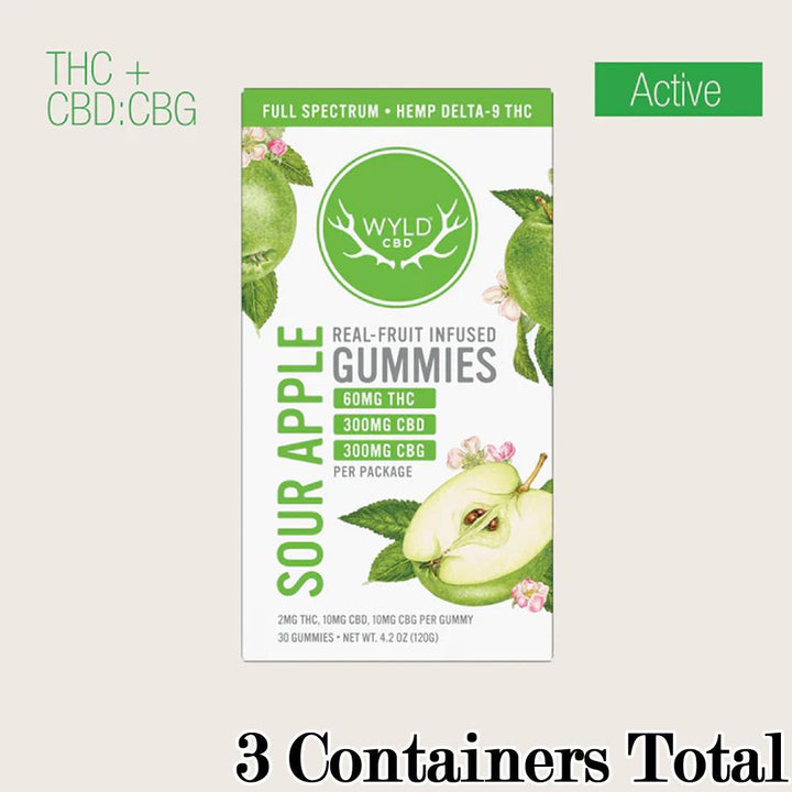 Wyld Low Dose THC : CBG Gummies