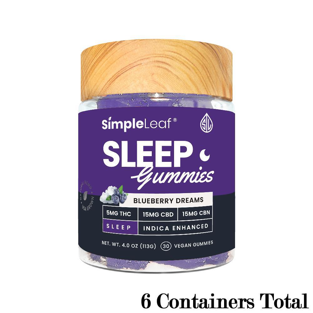 Simple Leaf Sleep Gummies