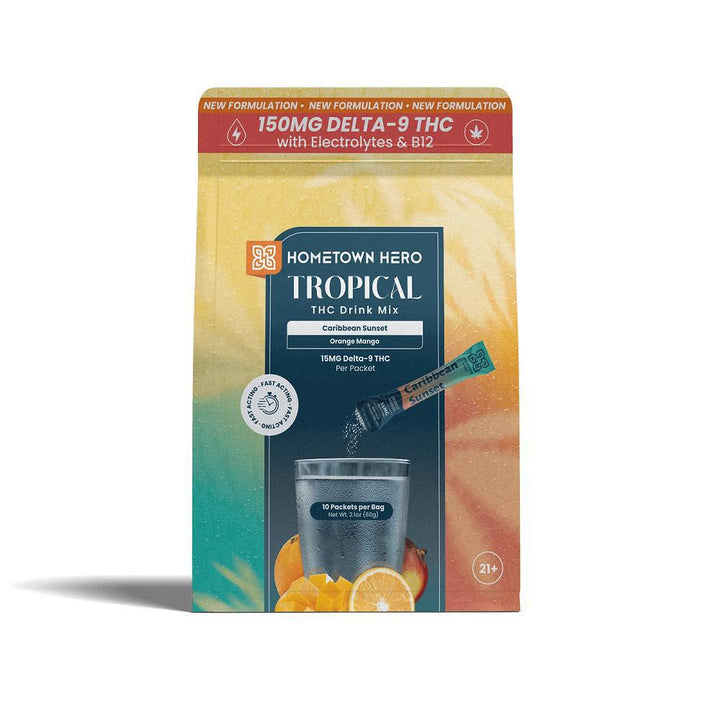 Hometown Hero Tropical THC Drink Mix