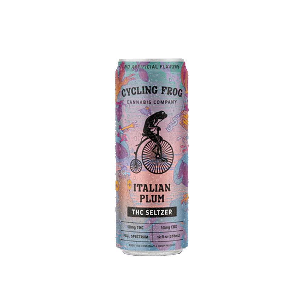 Cycling Frog Italian Plum THC Seltzer (Seasonal Availability)