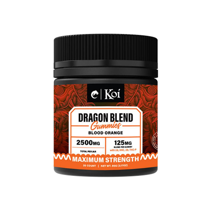 Koi Dragon Blend Gummies - Ethereal Gold Dispensary