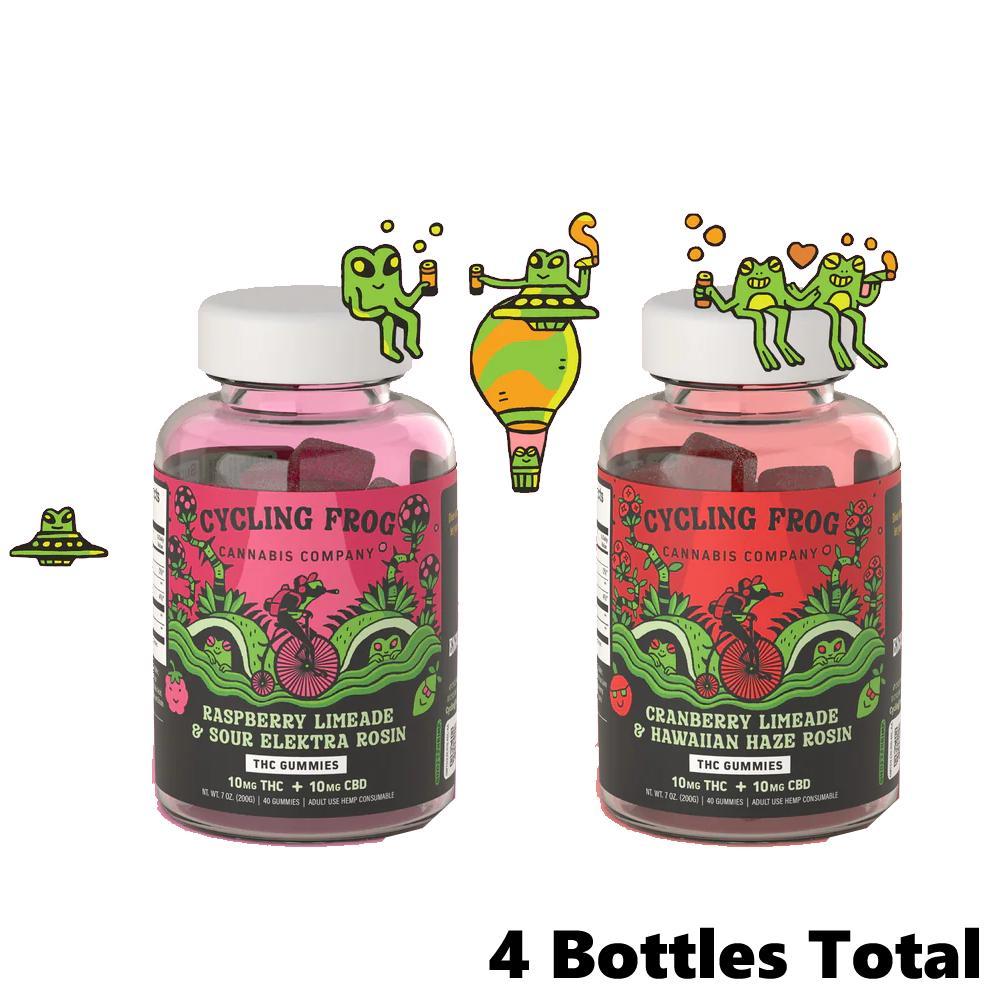 Cycling Frog Live Rosin Limeade Gummies (Seasonal Availability)
