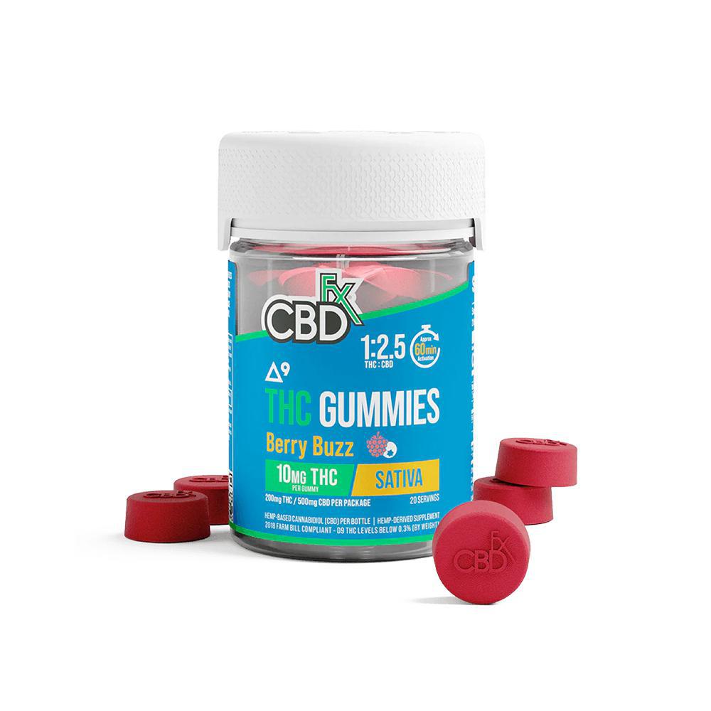 CBDfx High Potency Delta-9 Gummies - Ethereal Gold Dispensary