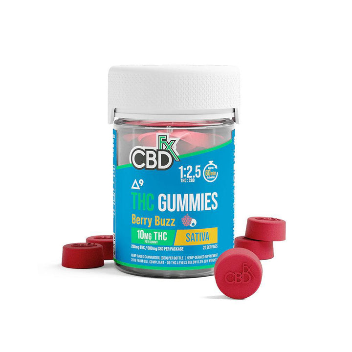 CBDfx High Potency Delta-9 Gummies - Ethereal Gold Dispensary