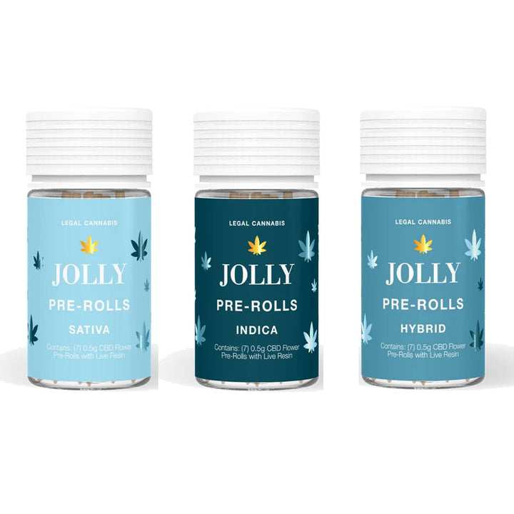 Jolly Live Resin CBD Flower Pre-Rolls