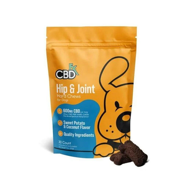 CBDfx Dog Treats: Hard Chews - Ethereal Gold Dispensary