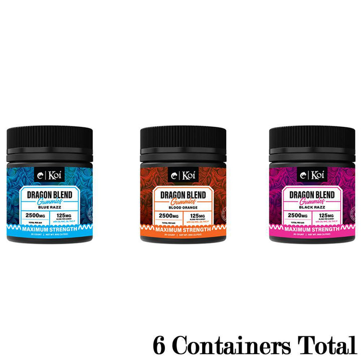 Koi Dragon Blend Gummies - Ethereal Gold Dispensary