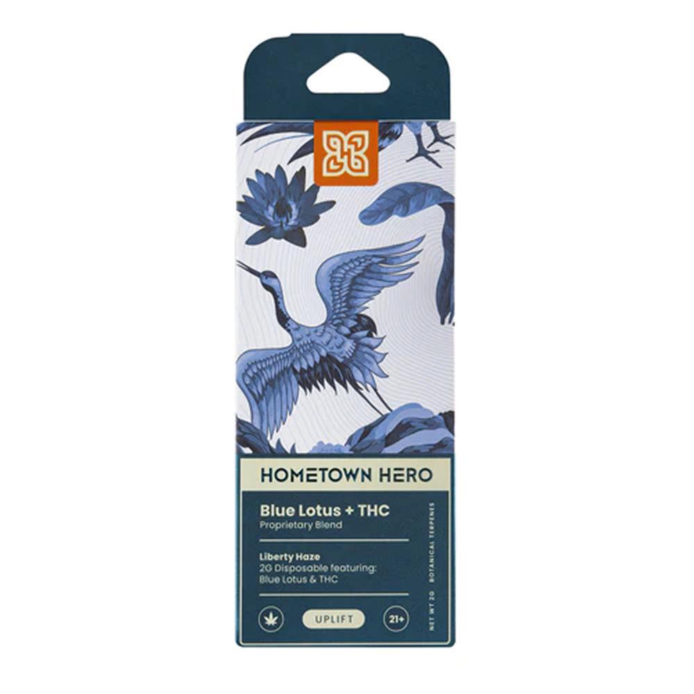 Hometown Hero Blue Lotus Vapes - Ethereal Gold Dispensary