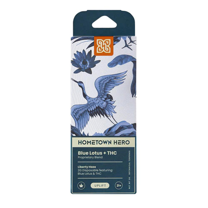 Hometown Hero Blue Lotus Vapes - Ethereal Gold Dispensary