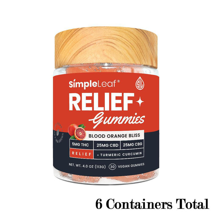 Simple Leaf Relief Gummies