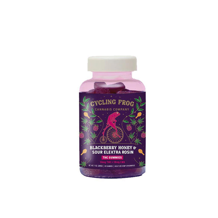 Cycling Frog Blackberry Honey Rosin Gummies