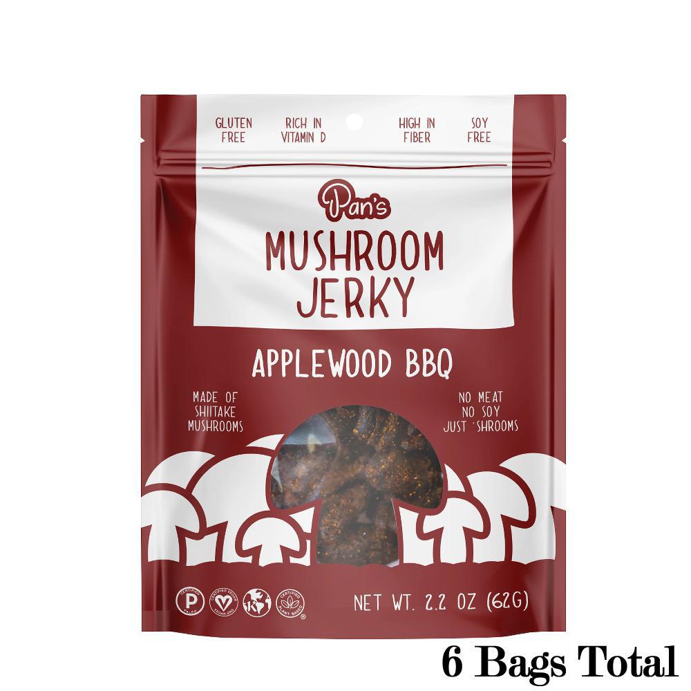 Pan's Mushroom Jerky Applewood BBQ