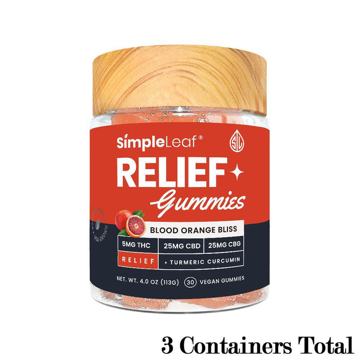 Simple Leaf Relief Gummies