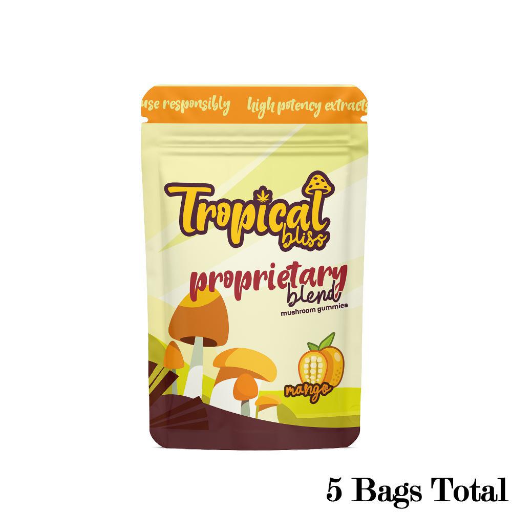 Tropical Bliss Proprietary Blend Mushroom Gummies