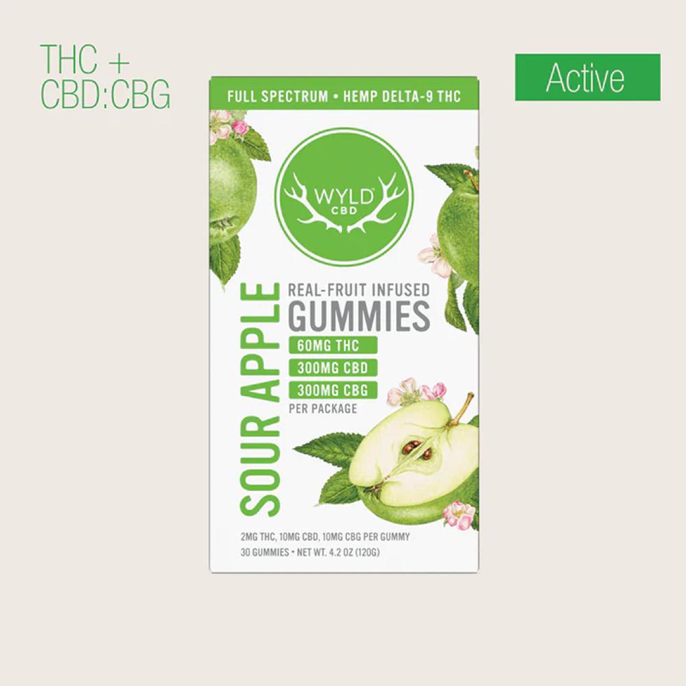 Wyld Low Dose THC : CBG Gummies