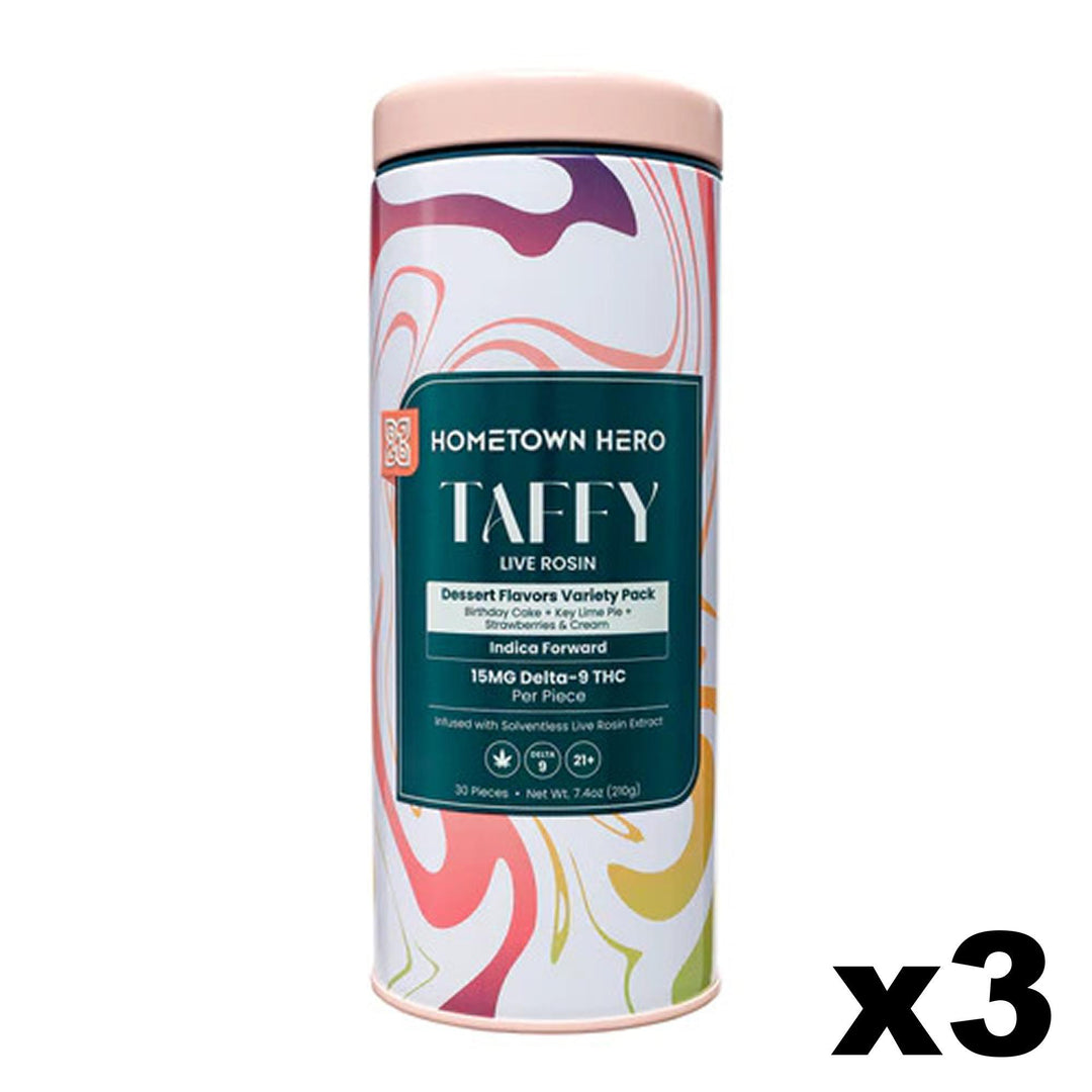 Hometown Hero Live Rosin Delta-9 Taffy - Ethereal Gold Dispensary