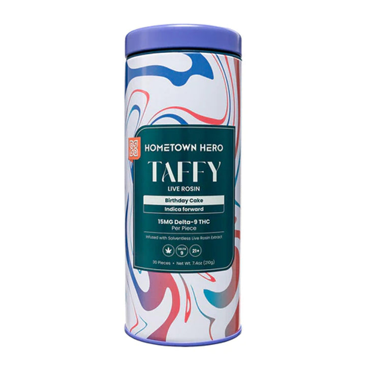 Hometown Hero Live Rosin Delta-9 Taffy - Ethereal Gold Dispensary
