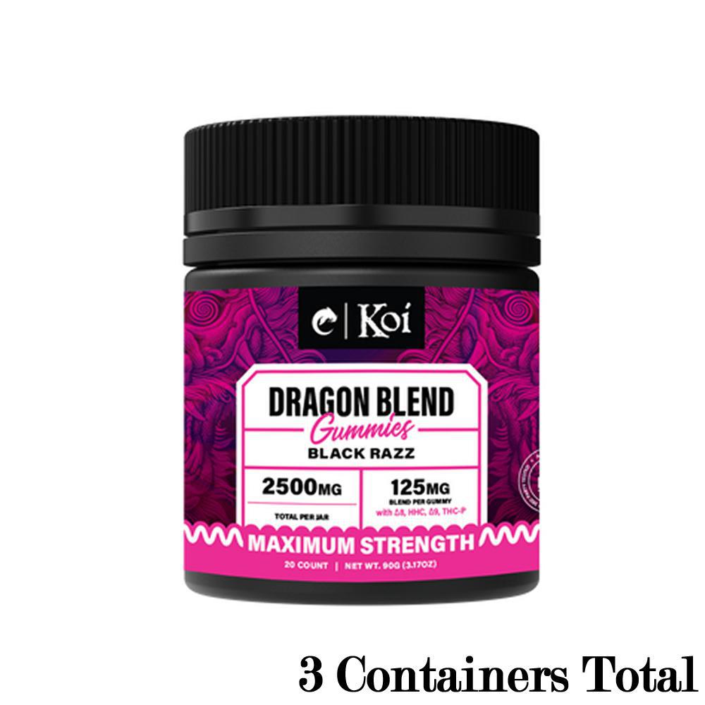 Koi Dragon Blend Gummies - Ethereal Gold Dispensary