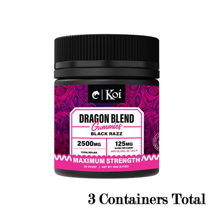 Koi Dragon Blend Gummies - Ethereal Gold Dispensary